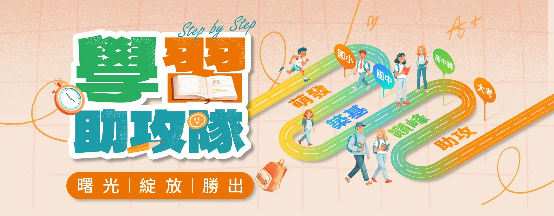 學習助攻隊|CBE素養生活|StepbyStep