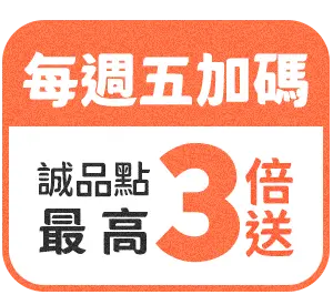 週五加碼點數3倍送