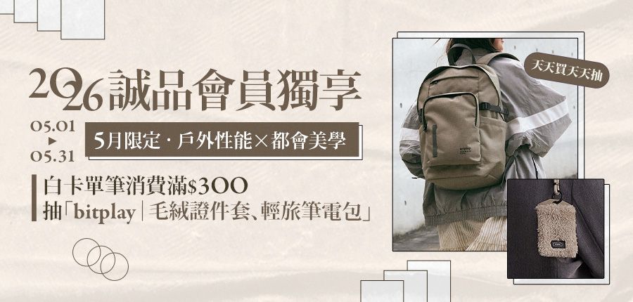 會員白卡消費抽